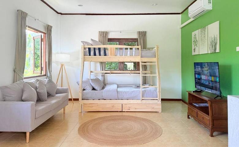 Station pour 2 personnes, avec jardin ainsi que piscine et vue dans Koh Tao - 3