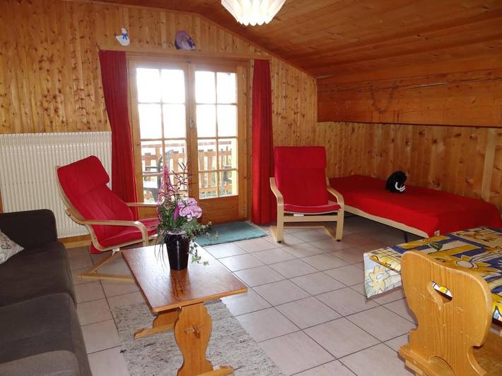 Gîte pour 5 personnes, avec vue et balcon dans Arolla