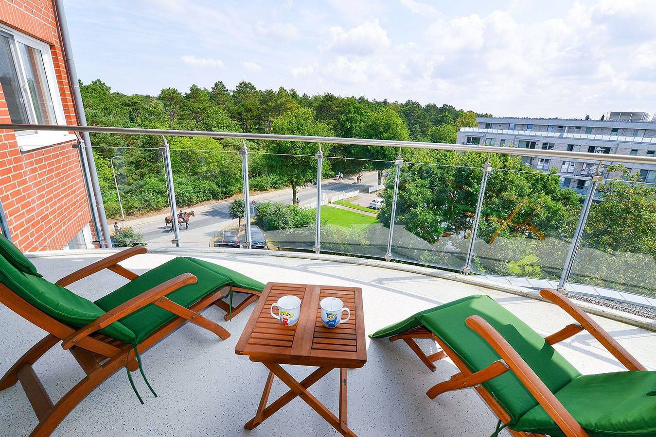 Appartement entier, Na44 in der 4. Etage - Stilvoll, schön und hochwertig Ferienwohnung mit Balkon in Sahlenburg Strand, Cuxhaven