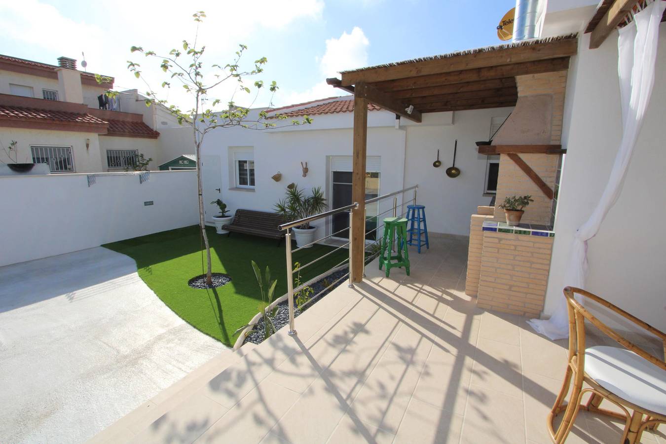 Casa Fenu, Ideal fuer Ihren Urlaub am Meer, Witi gratis, Klimaanlage Optional, Hunde erlaubt, Hundestrand in Riumar, Delta de l'Ebre