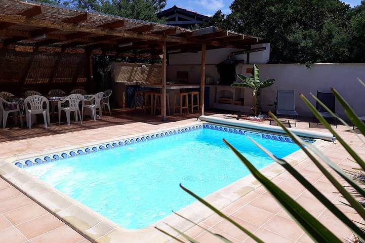 Ferienhaus für 9 Personen, mit Terrasse und Garten in Biscarrosse Plage