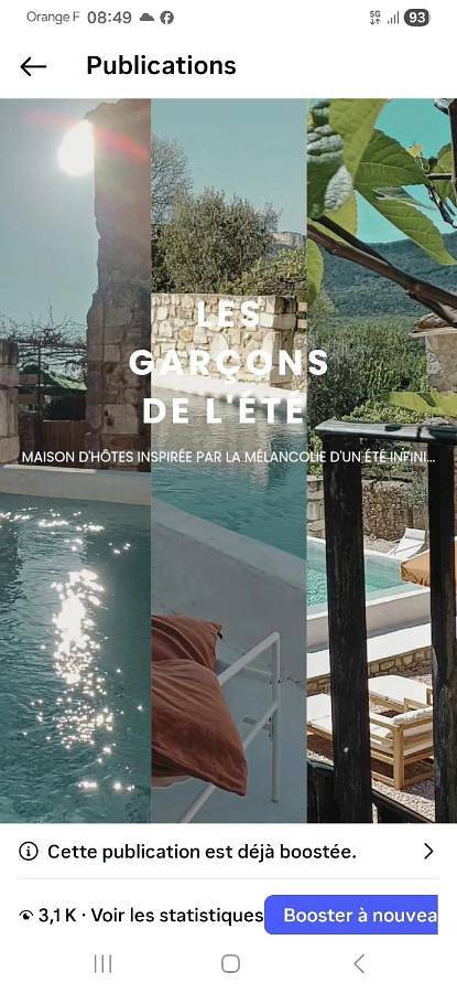 Les Garçons De L' Été, maison d'hôtes entre Uzès et Cévennes in Bouquet, Région d'Alès