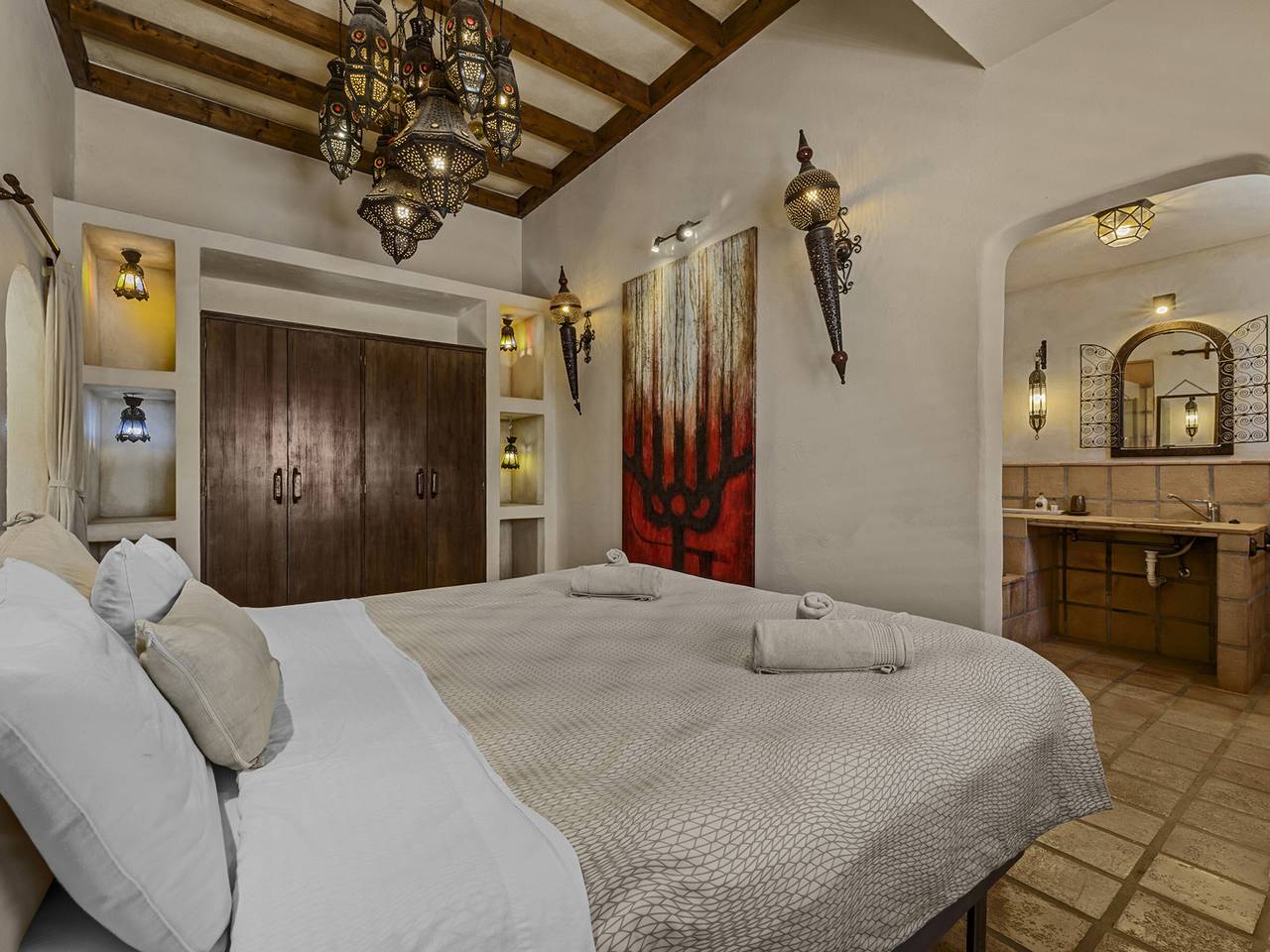 Ganze Wohnung, Ländliches Apartment in Las Breñas mit Pool und Wlan in Las Breñas, Yaiza