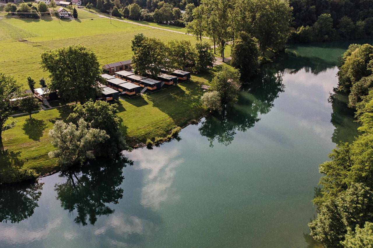 Glamping Lucky House in Möttling, Slowenien