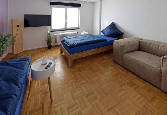 Ferienwohnung für 4 Personen, mit Terrasse und Pool sowie Ausblick in Lachendorf - 3
