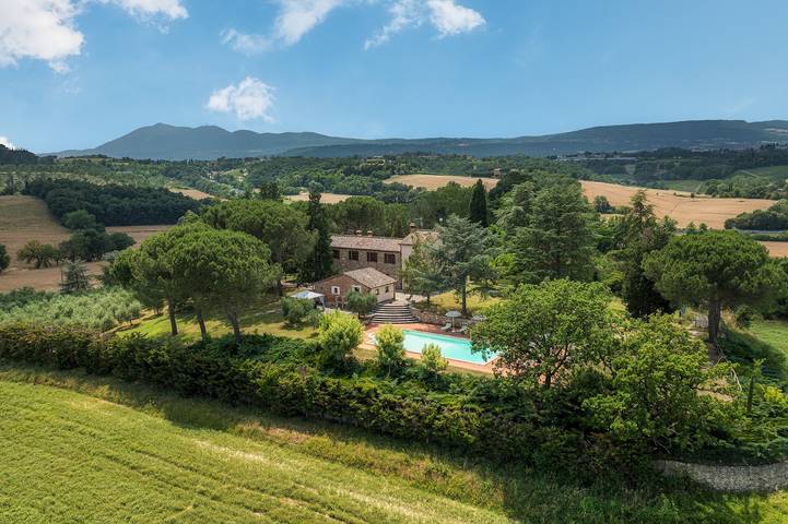 Villa per 8 persone, con Giardino a Chiusi