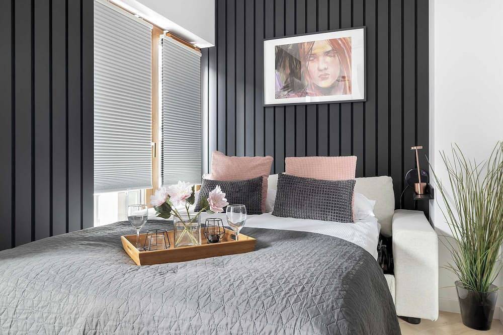 Ganze Wohnung, Schwarz-Graues Studio für 2 Personen | Zentrum von Lublin in Lublin, Lublin und Umgebung