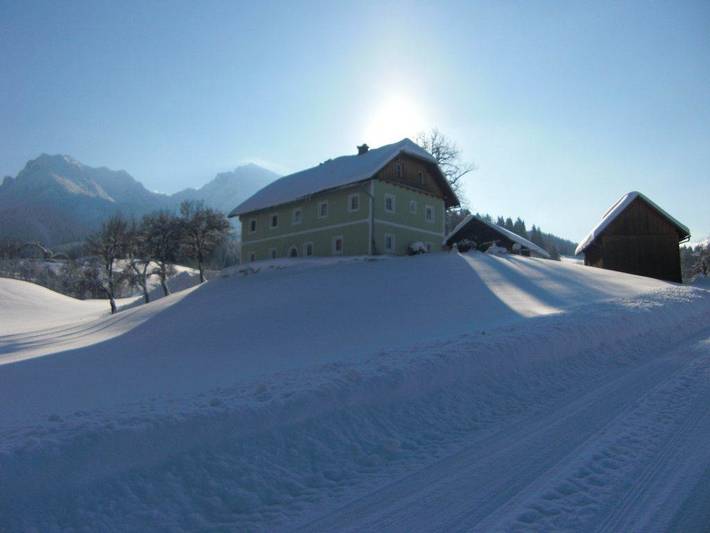 Chalet für 4 Personen, mit Garten und Pool sowie Sauna und Ausblick, kinderfreundlich in Oberösterreich - 2