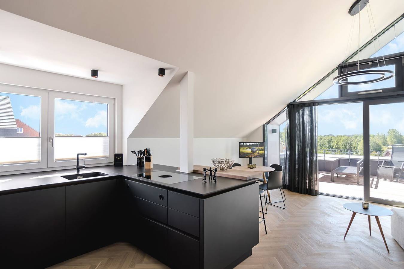 Ganze Wohnung, Ferienwohnung Penthouse - Penthouse in Toplage direkt am Strand in Kalifornien (Ostsee), Schönberg