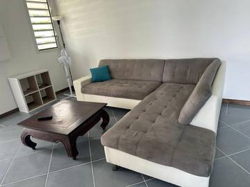 Gîte pour 2 personnes, avec terrasse et vue à Le Lorrain (Martinique)