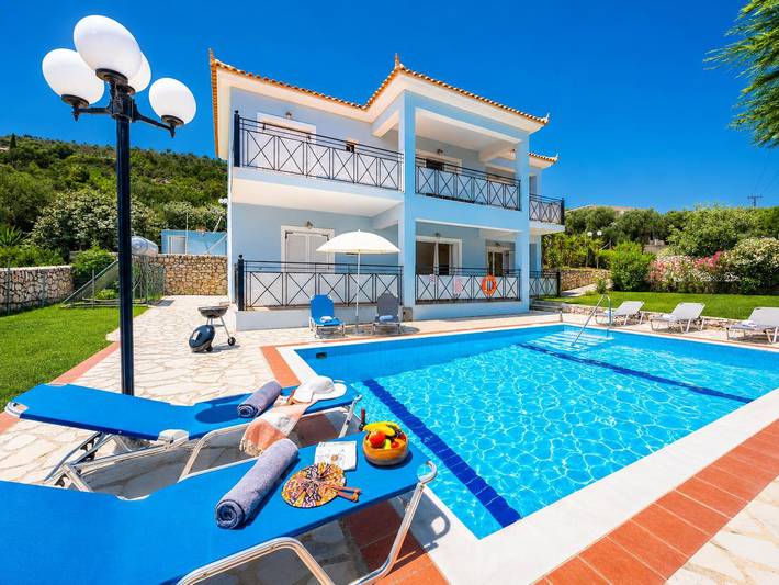 Villa pour 6 personnes, avec jardin et vue sur l’océan dans Skala - 2