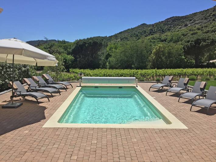 Maison de vacances pour 8 personnes, avec Terrasse ainsi que Jardin et Piscine à Le Plan-de-la-Tour
