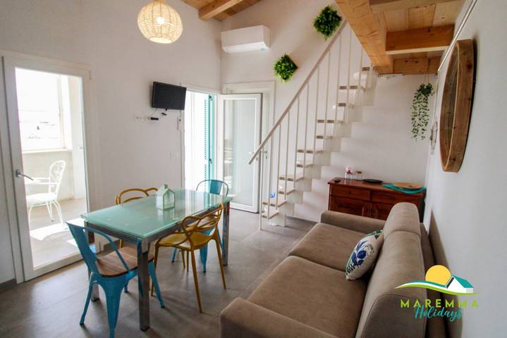 Ganze Wohnung, Ferienwohnung für 4 Personen in Spiaggia di Follonica (Scarlino), Follonica