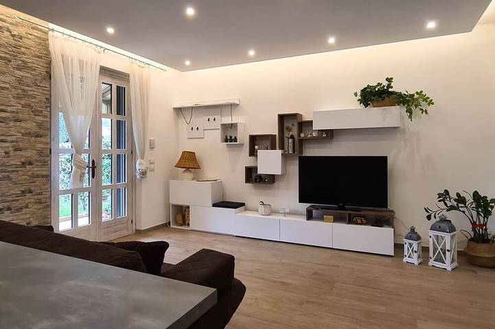 Ferienhaus für 4 Personen, mit Garten und Balkon, mit Haustier