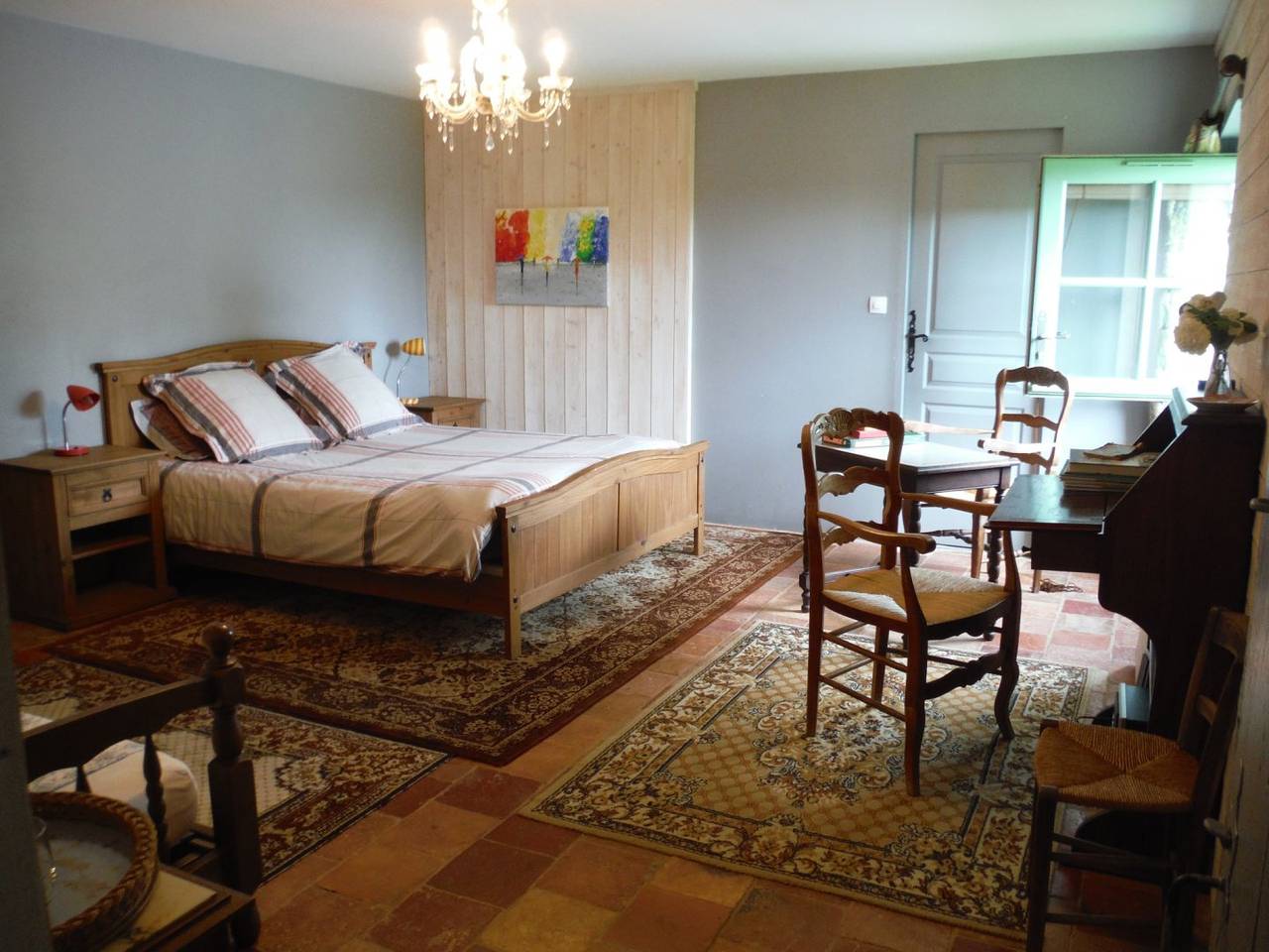 La Gavelière - Chambre in Saint-Vincent-du-Lorouër, Sarthe