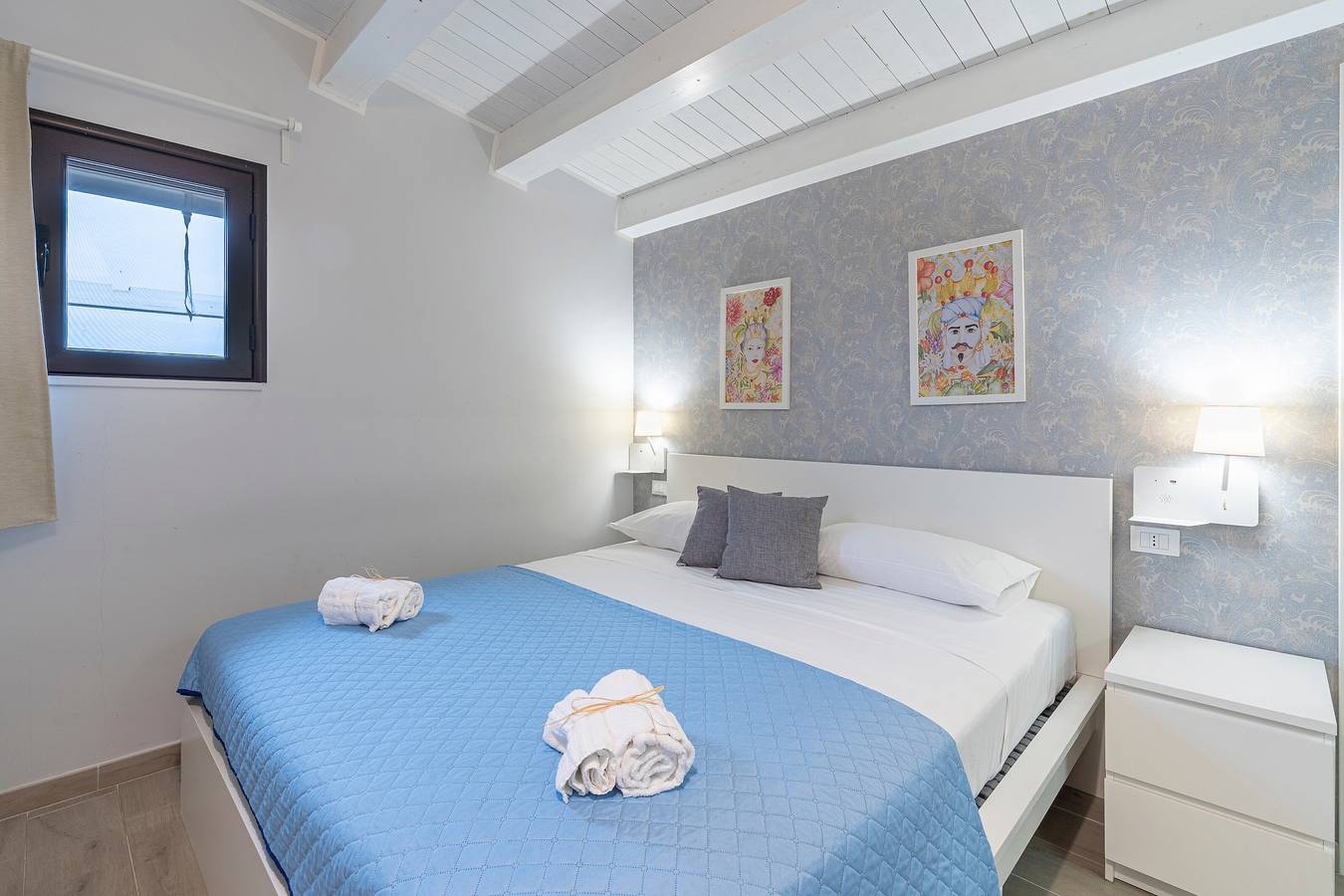 Chambre 111 "Le Saline Rooms Marzamemi" avec Wi-Fi et climatisation in Marzamemi, Pachino