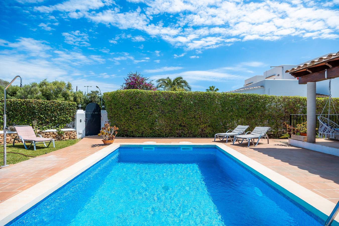 Villa 'Hector' mit Bergblick, Wi-Fi und Klimaanlage in Cala d'Or, Santanyí