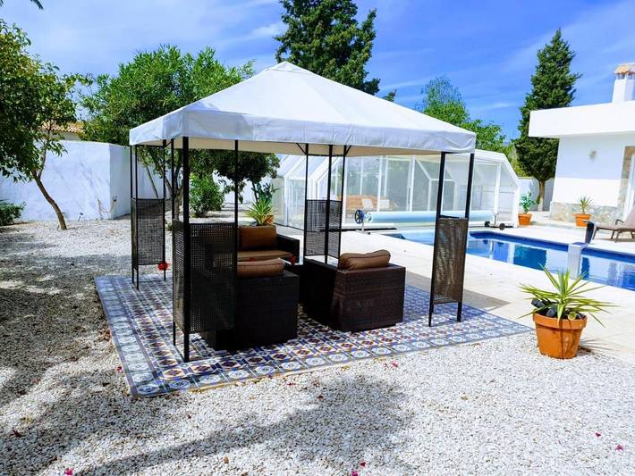 Location de vacances pour 12 personnes, avec Terrasse ainsi que Jardin et Piscine à Fortuna - 4
