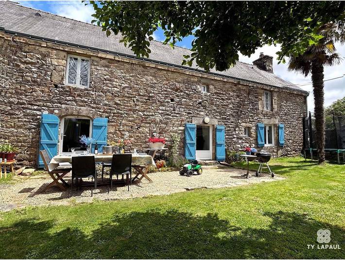 Gîte pour 7 personnes, avec Terrasse et Jardin à Locoal-Mendon - 4