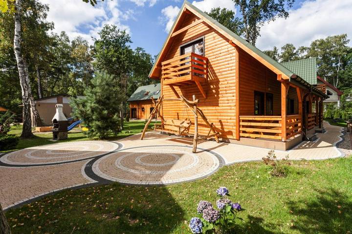 Bauernhof für 6 Personen, mit Balkon und Garten in Polen