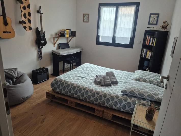 Location de vacances pour 8 personnes, avec Terrasse ainsi que Piscine et Vue à Saint-Martin-de-Hinx