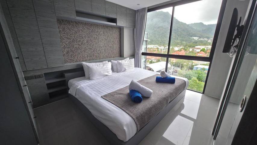 Gîte pour 2 personnes, avec piscine et balcon à Kamala Beach
