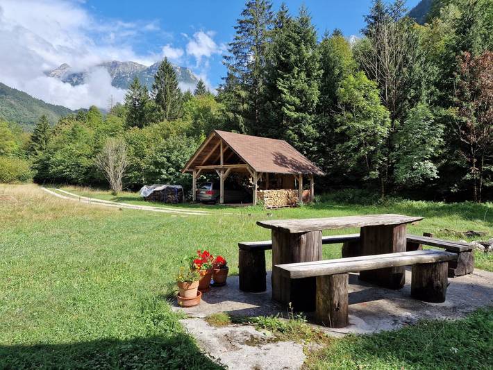 Ganze Wohnung, Soča Haus mit Aussicht in Bovec, Triglav Nationalpark
