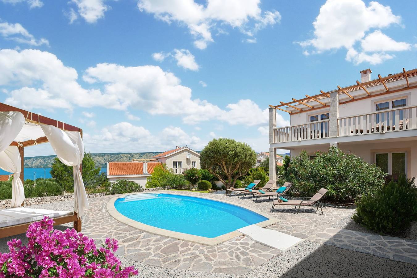 Holiday villa Isabella with private pool and beautiful garden in Stari Grad, Hvar