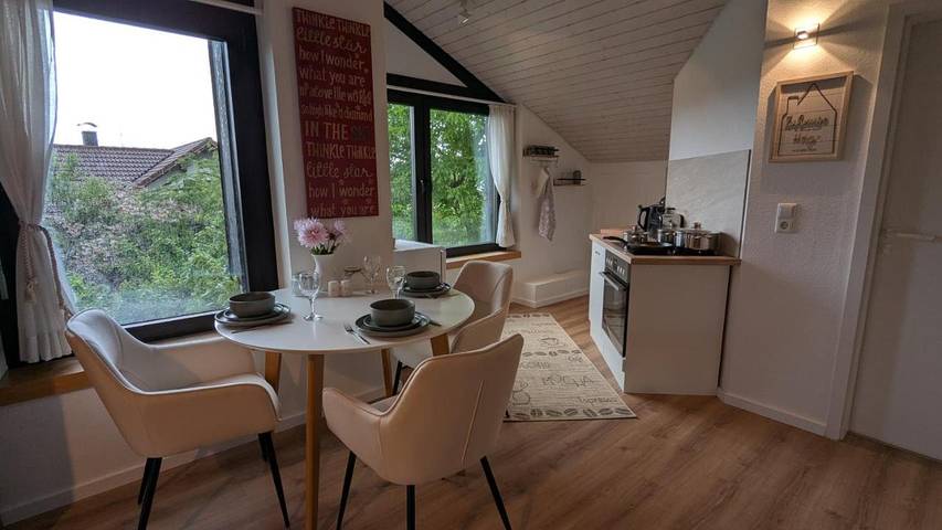 Ferienwohnung für 4 Personen, mit Terrasse und Garten sowie Ausblick in Waldstetten - 4