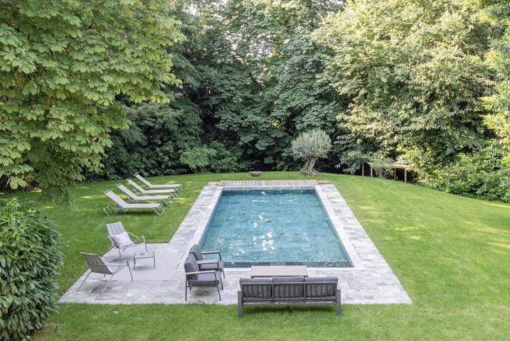 Location de vacances pour 15 personnes, avec jardin et vue ainsi que piscine et bassin pour enfant à Grand-Fougeray - 3