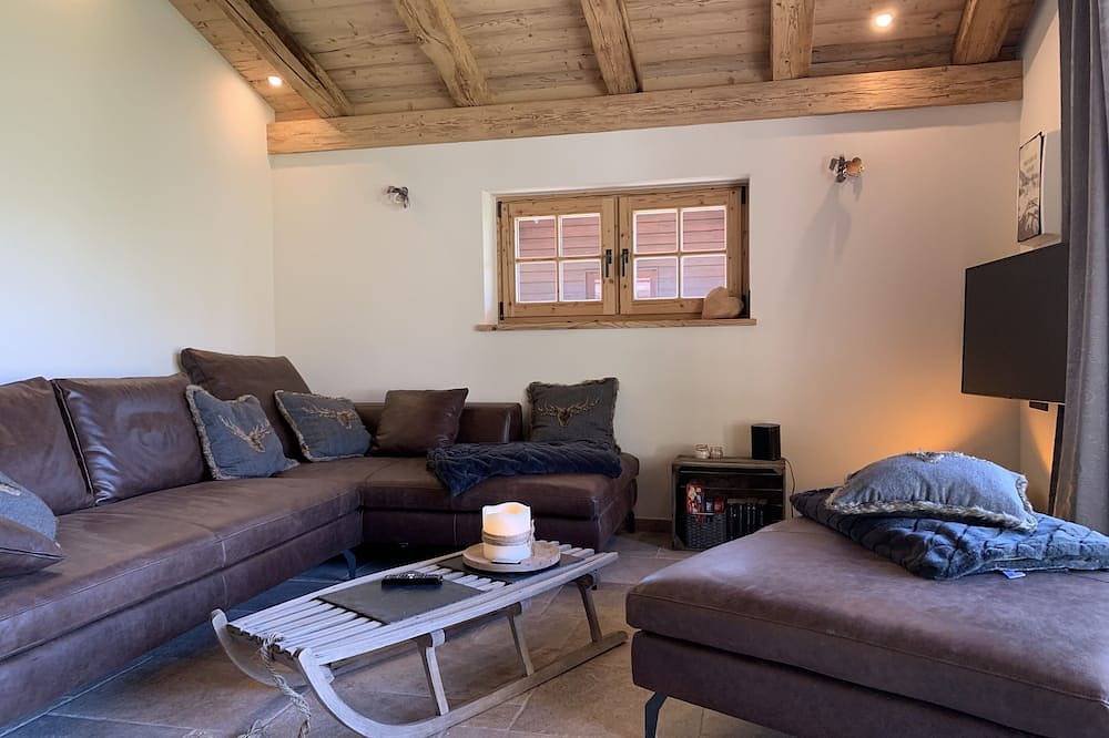 Ganze Wohnung, Chalet/Ferienhaus Hyggei 110qm 3 Schlaf-,1 Wohnzi., off. Kamin, Balk., 2 Bäder, 2 Wcs, max. 6 P. in Ruhpolding, Bayerische Alpen