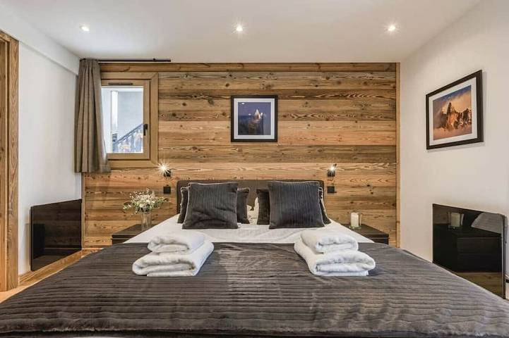 Ganze Wohnung, Sublim 8 Personen 100m2 | MtBlanc Blick | Zentral | Parkplatz in Chamonix, Region Bonneville