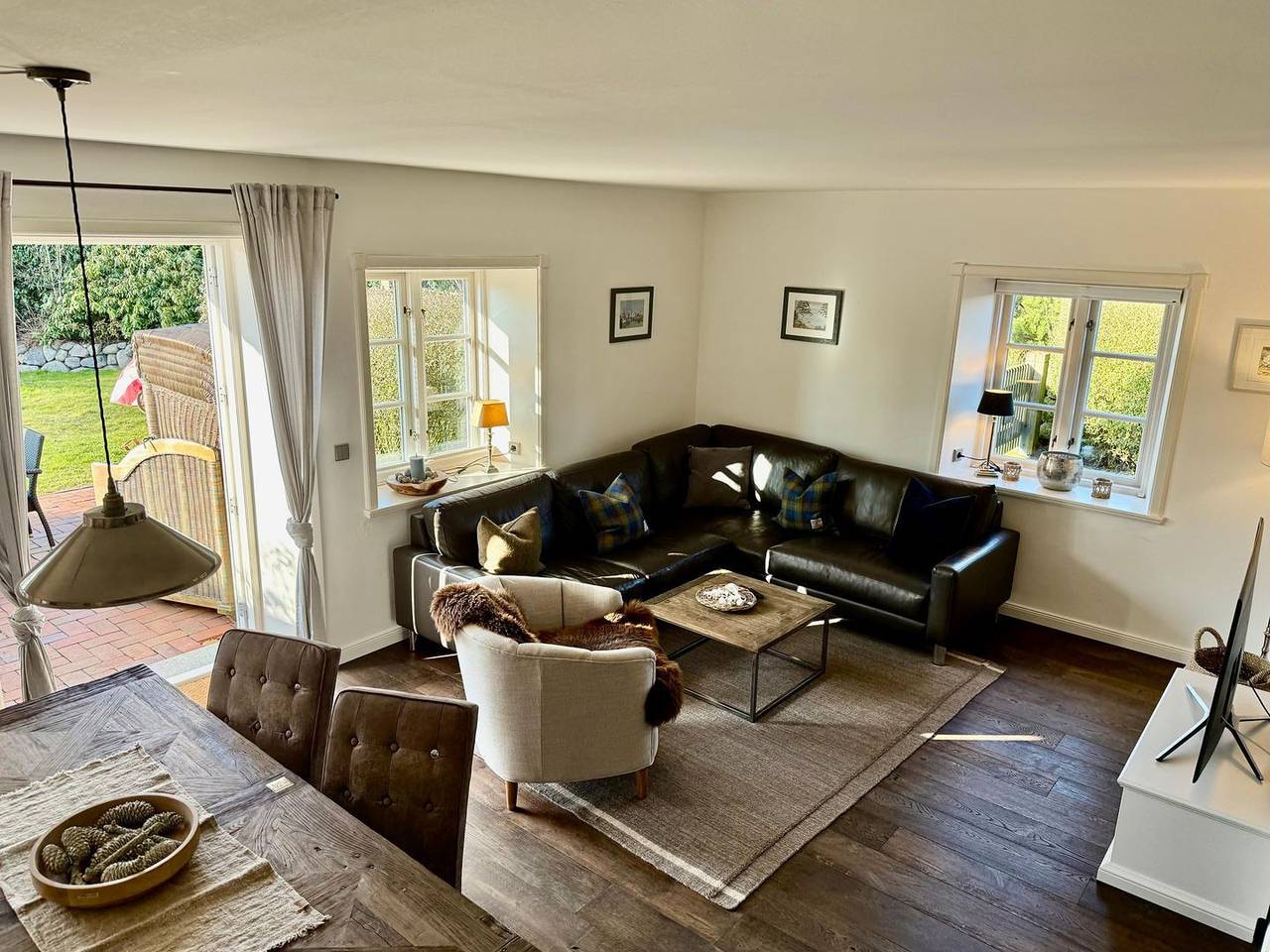 Reet-Ferienhaus - Der Mühlenhof St. Peter - Reihenendhaus 7 in St. Peter-Ording, Eiderstedt