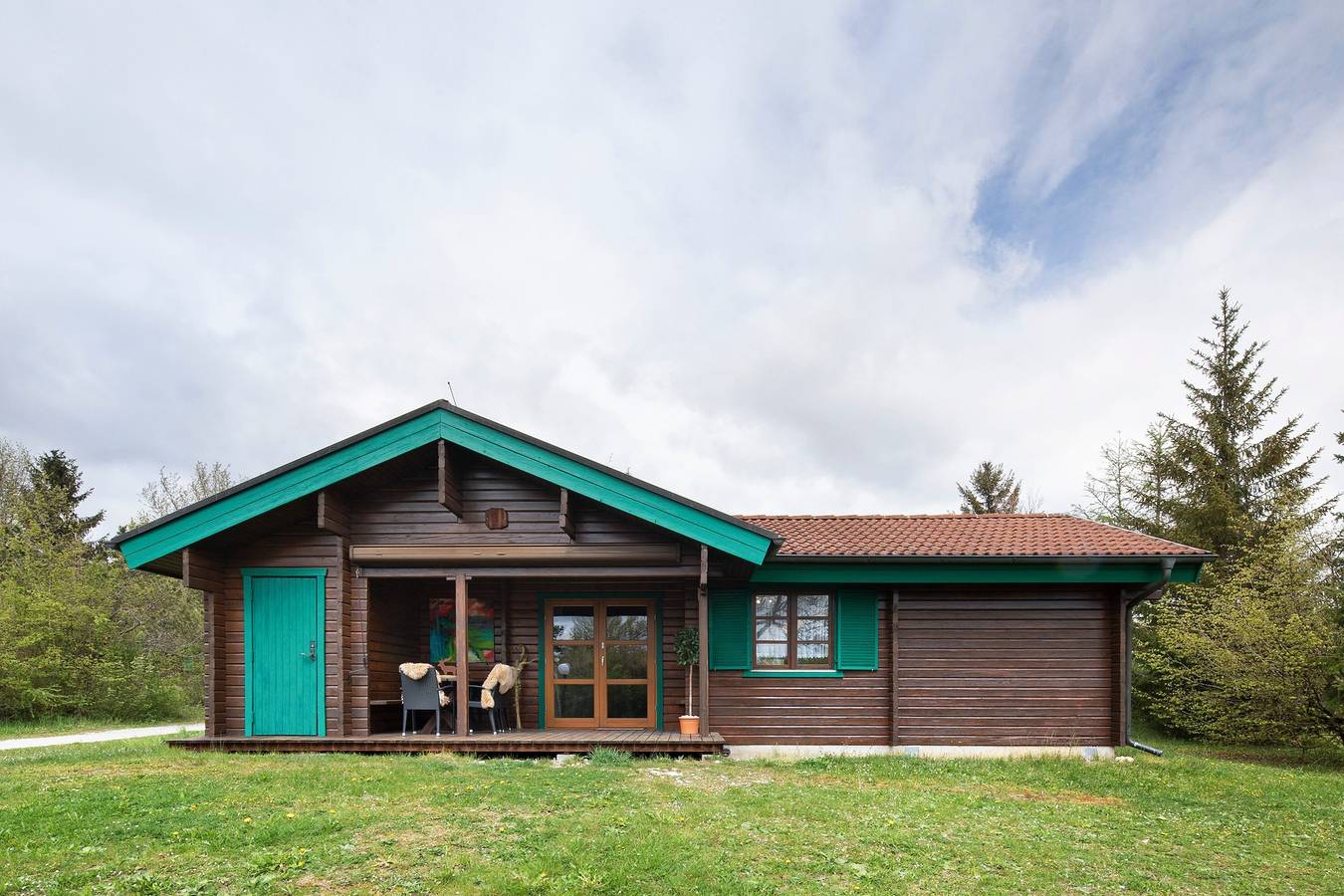 Ferienhaus 'Hüssli Numero 1' mit Privatterrasse, Gemeinschaftsgarten und Wlan in Hayingen, Neckar-Alb