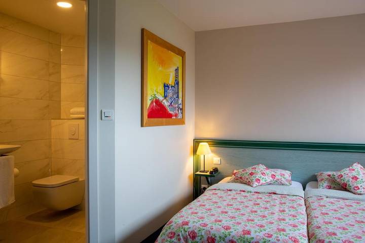 Hôtel pour 2 personnes, avec piscine et vue, animaux acceptés à Scherwiller - 2