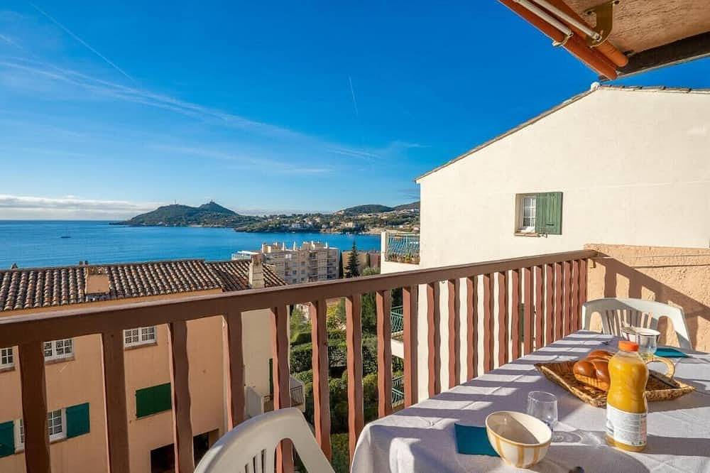 Ganze Wohnung, 2 pièces climatisé, vue mer, au Grand Pavois in Agay, Saint-Raphaël