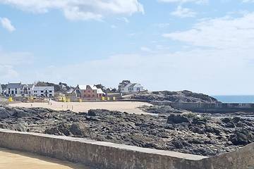 Gîte pour 4 personnes, avec terrasse et jardin, animaux acceptés dans Plage Valentin Batz