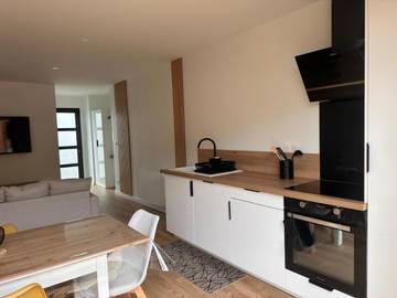 Gîte pour 4 personnes, avec terrasse à Balleroy