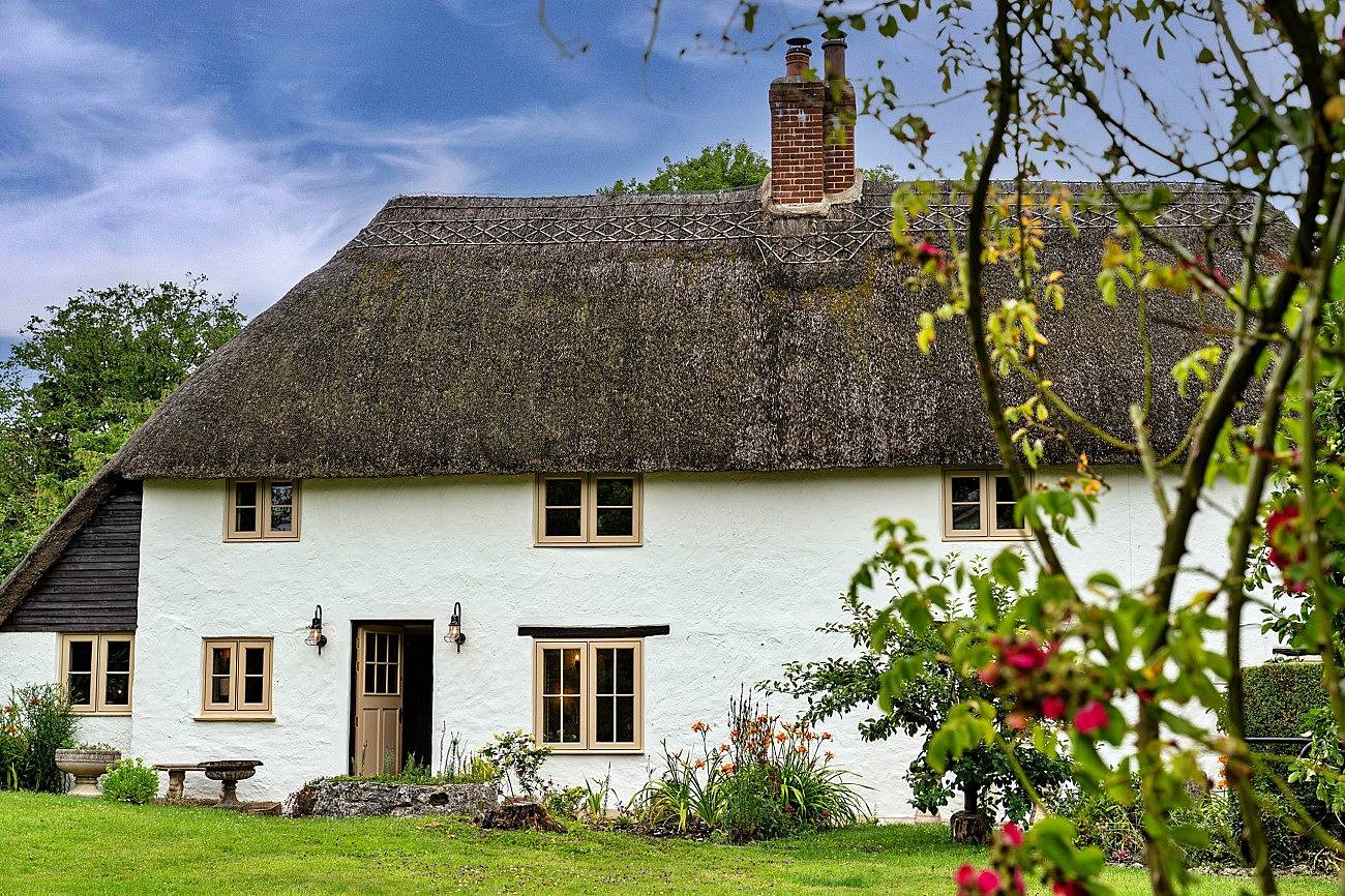 The Thatch at Winterborne Houghton in Dorset