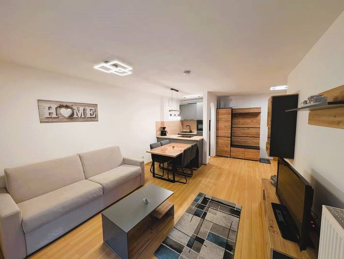 Ganze Wohnung, Ferienwohnung Alpenpanorama mit Hallenbad und Sauna in Oberaudorf, Bayerische Alpen