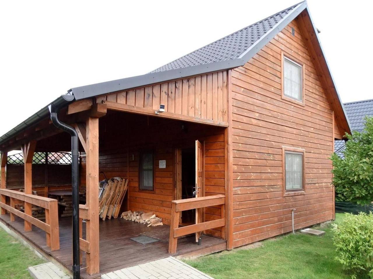 Holzhaus Juhas in Kopalino, powiat wejherowski