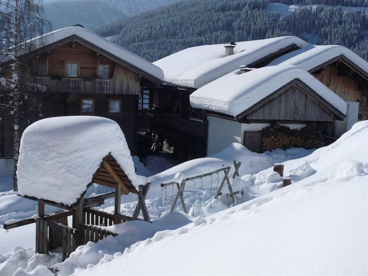 Ganze Ferienwohnung, Untererschbaumerhof - Terrassenwohnung in Untertilliach, Osttirol