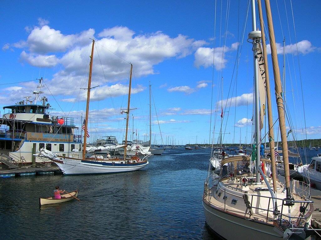 Besuchen Sie Rockland Maine, Windjammer und Kunst Hauptstadt von Midcoast Maine! in Rockland (ME), Knox County (Maine)