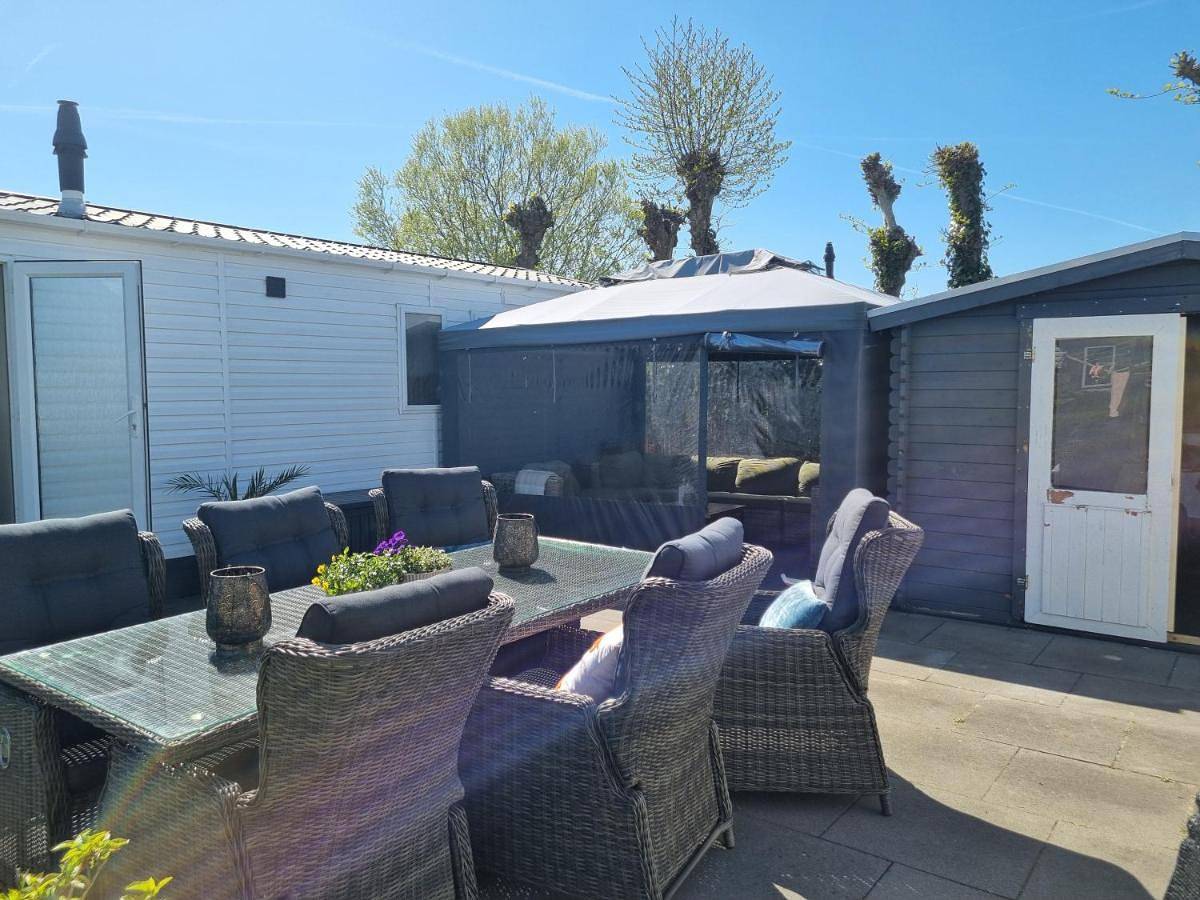 Chalet 161 Capfun camping Bongerd 5 sterren in Niederländische Nordsee