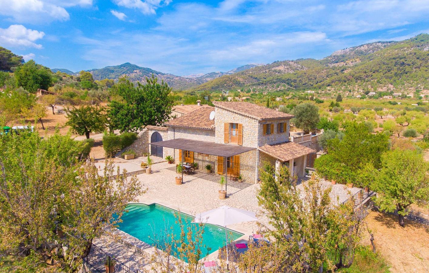 Gemütliche Wohnung mit Pool & Terrasse in Caimari in Selva, Mallorca Inselmitte