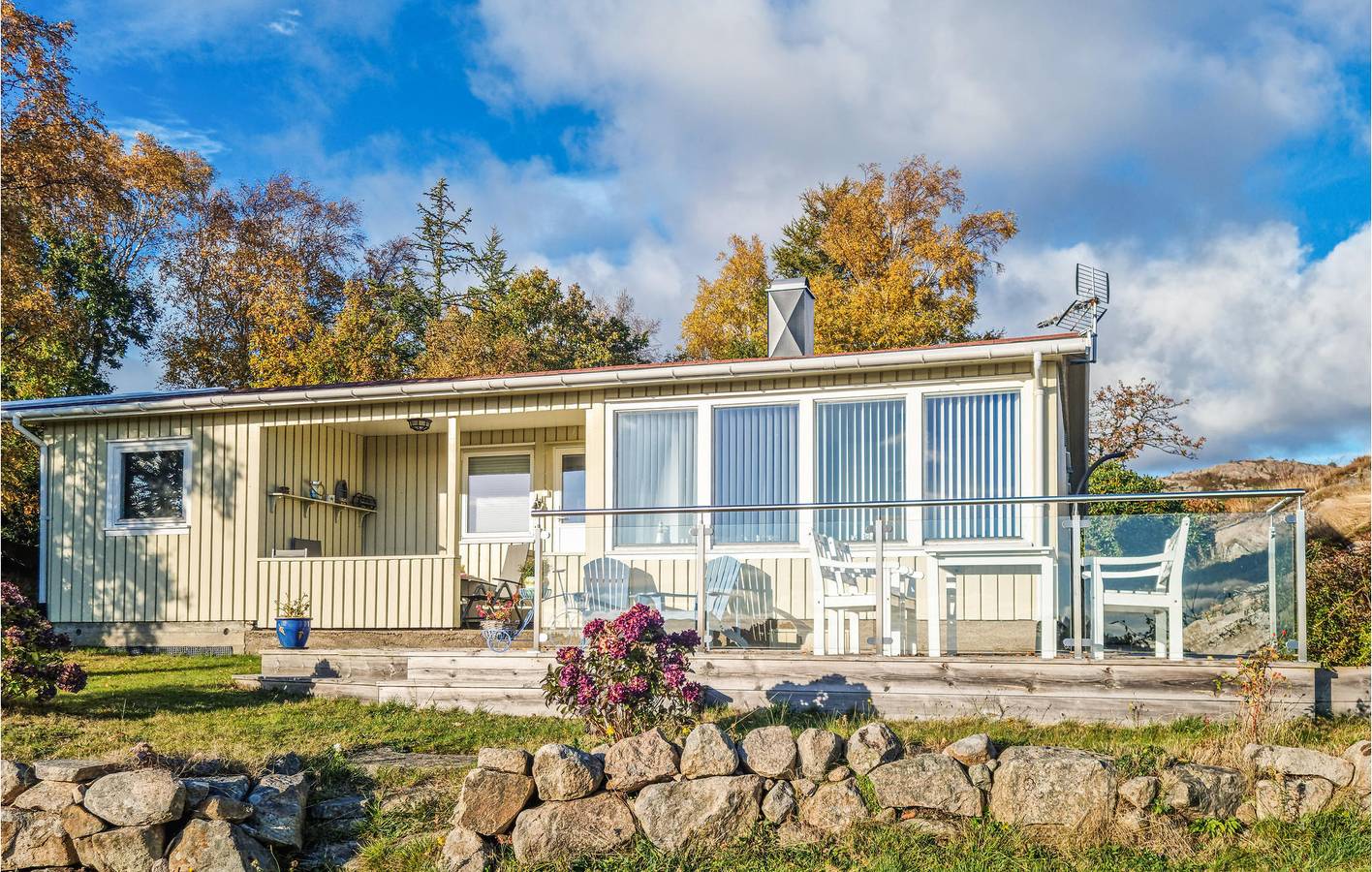 Feriehus for 6 personer med utsikt in Lindesnes 