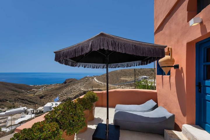 Ferienhaus für 4 Personen mit Garten in Akrotiri, Santorin