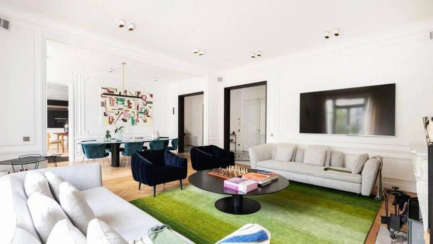 Chambre d’hôte pour 6 personnes, avec Balcon ainsi que Terrasse et Vue près de la Tour Eiffel