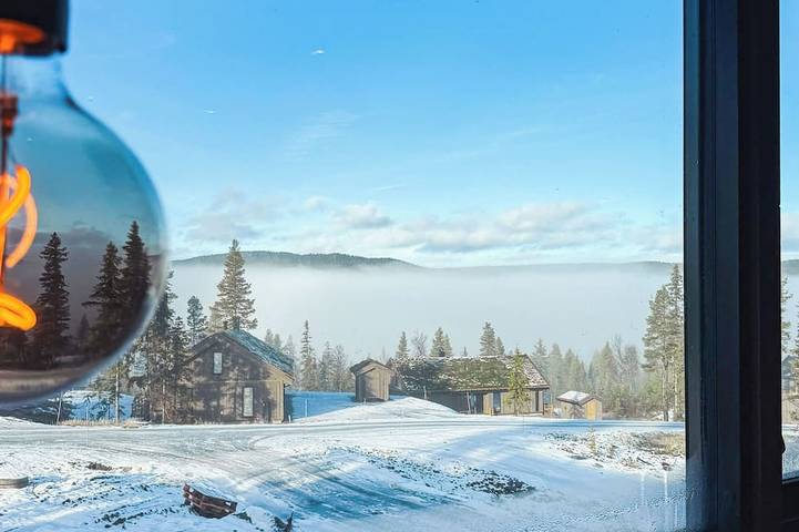 Bekkely Hytte: moderne Hütte nah der Piste, Nesfjellet in Nesbyen