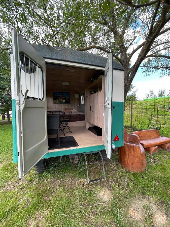 Camping für 3 Personen, mit Garten und Ausblick in Tschechien - 3